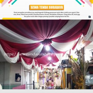Tenda Dekorasi Surabaya